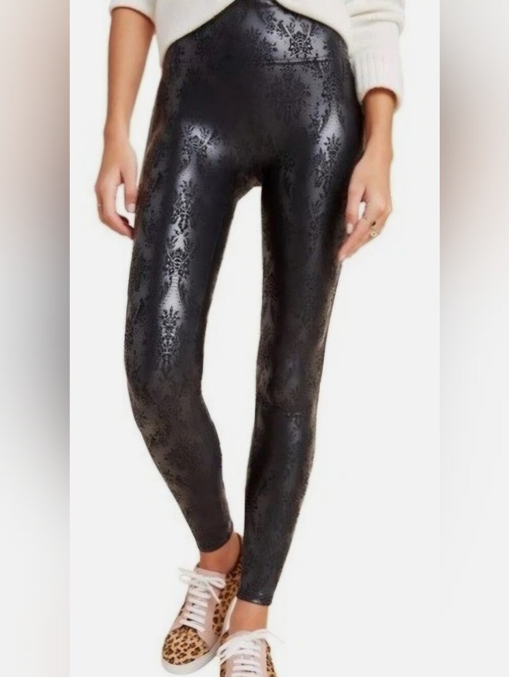 Spanx Brocade Leggings